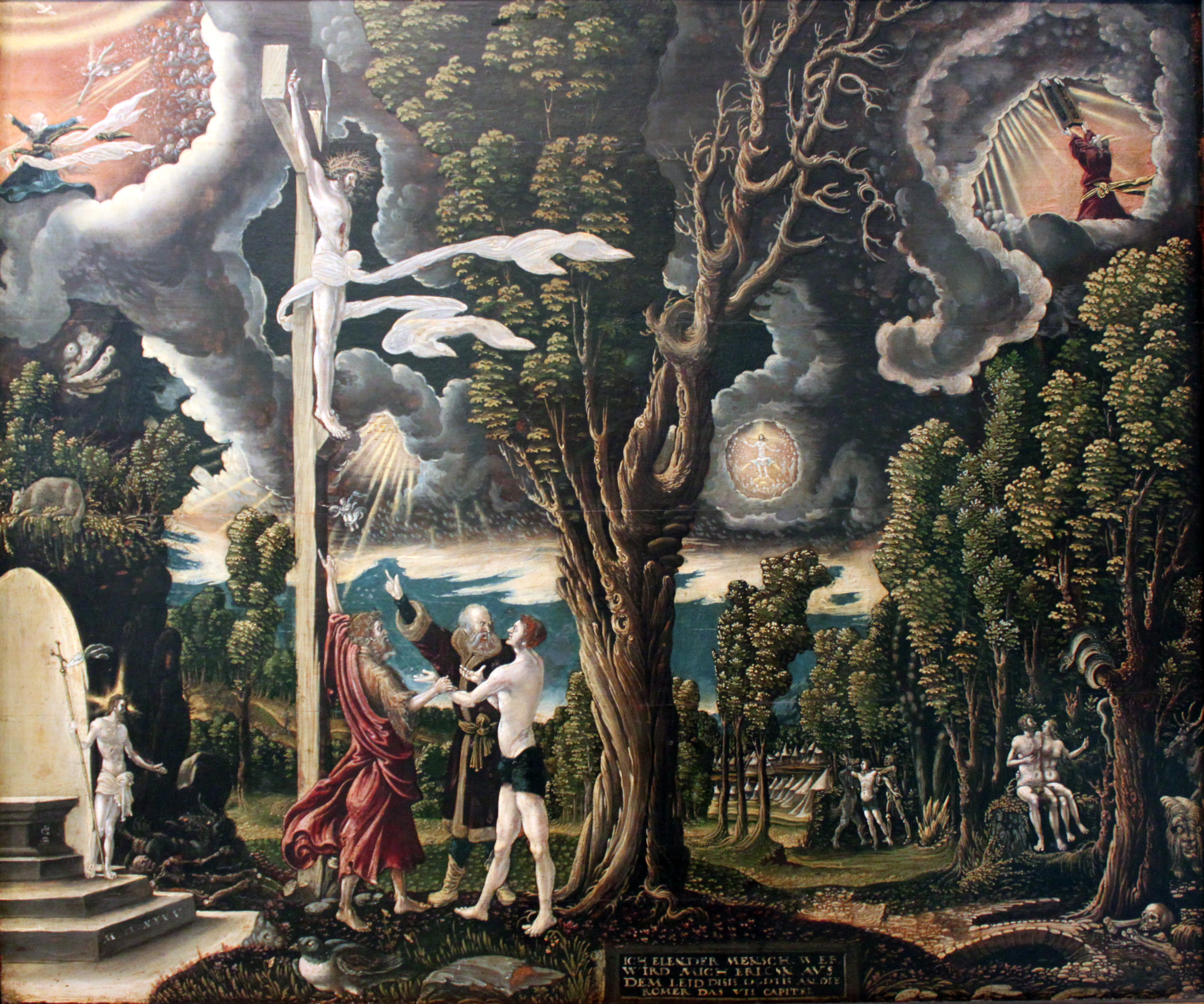 The Fall of Man and The Redemption, Georg Lemberger.（來源：Wikipedia）